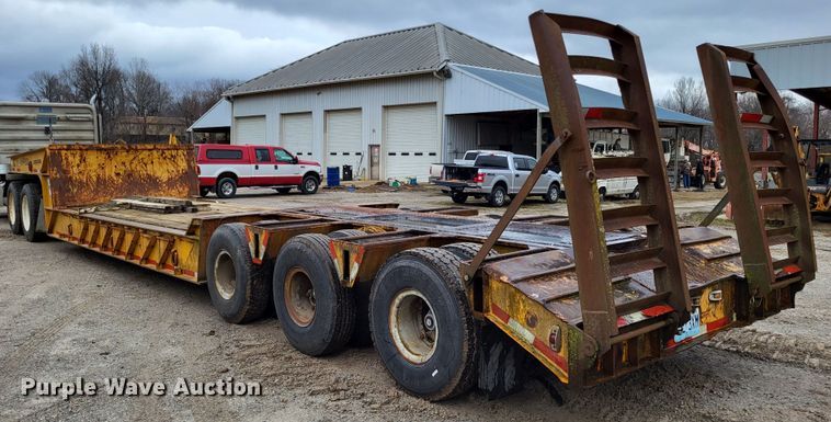 image for item DO3577 1982 Load King 503DR  drop deck trailer