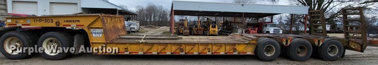 image for item DO3577 1982 Load King 503DR  drop deck trailer