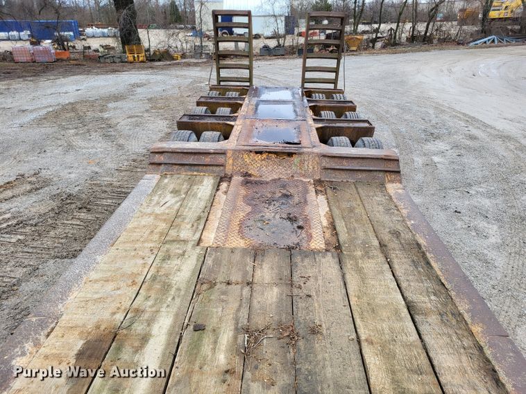 image for item DO3577 1982 Load King 503DR  drop deck trailer