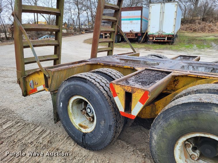 image for item DO3577 1982 Load King 503DR  drop deck trailer