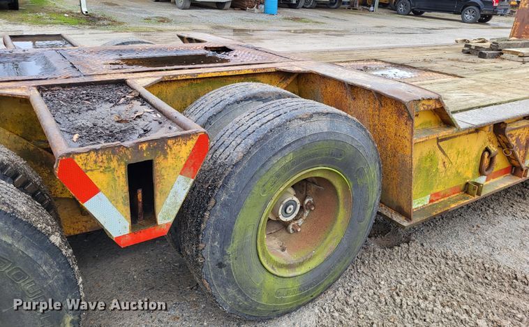 image for item DO3577 1982 Load King 503DR  drop deck trailer