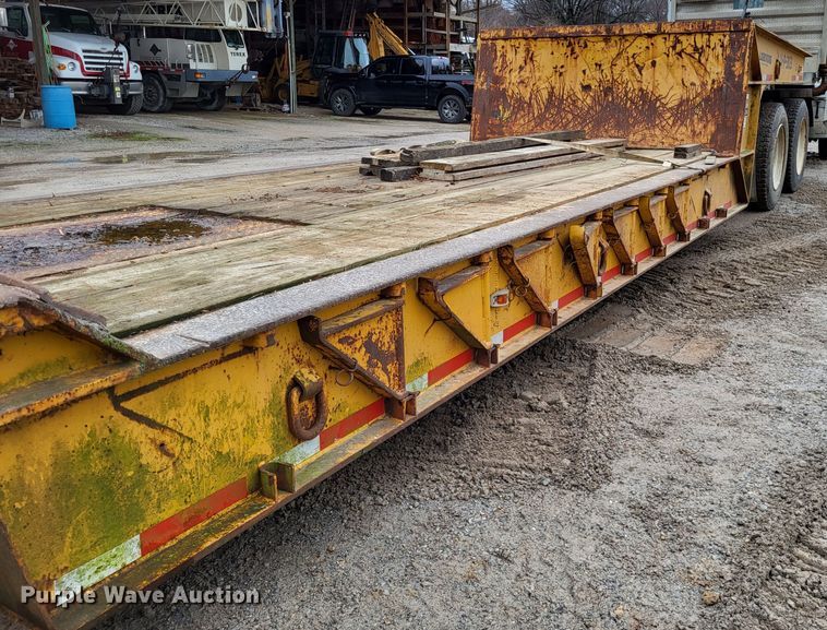 image for item DO3577 1982 Load King 503DR  drop deck trailer