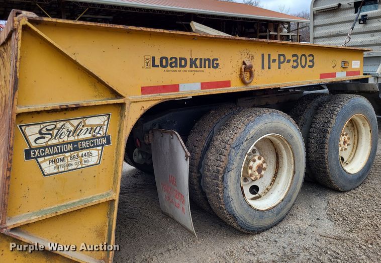 image for item DO3577 1982 Load King 503DR  drop deck trailer