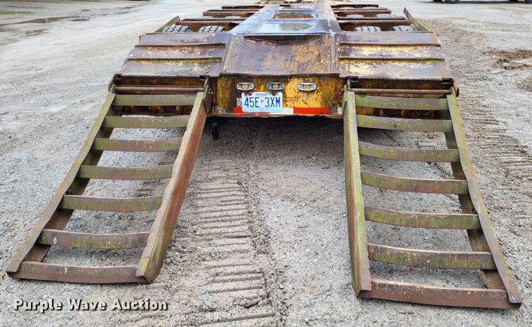 image for item DO3577 1982 Load King 503DR  drop deck trailer