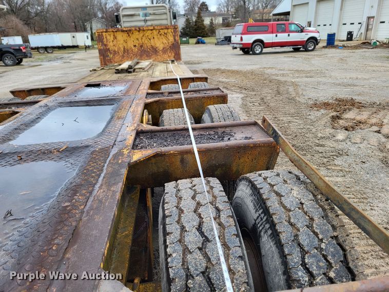 image for item DO3577 1982 Load King 503DR  drop deck trailer