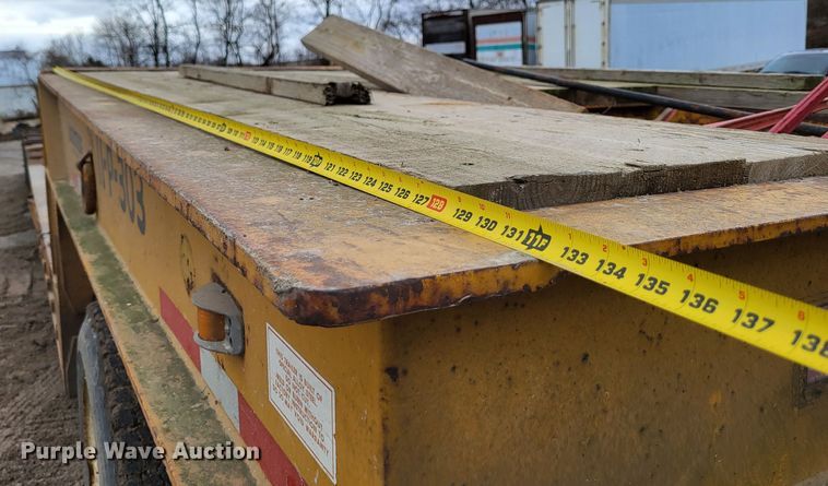 image for item DO3577 1982 Load King 503DR  drop deck trailer