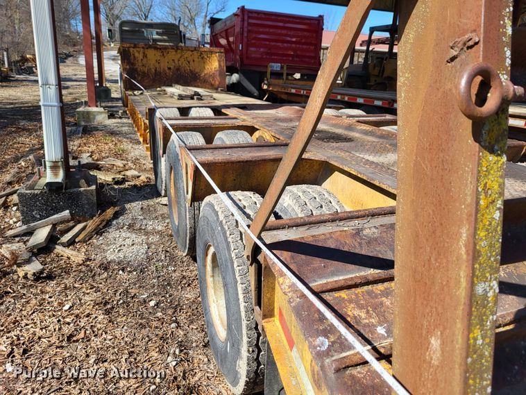 image for item DO3577 1982 Load King 503DR  drop deck trailer