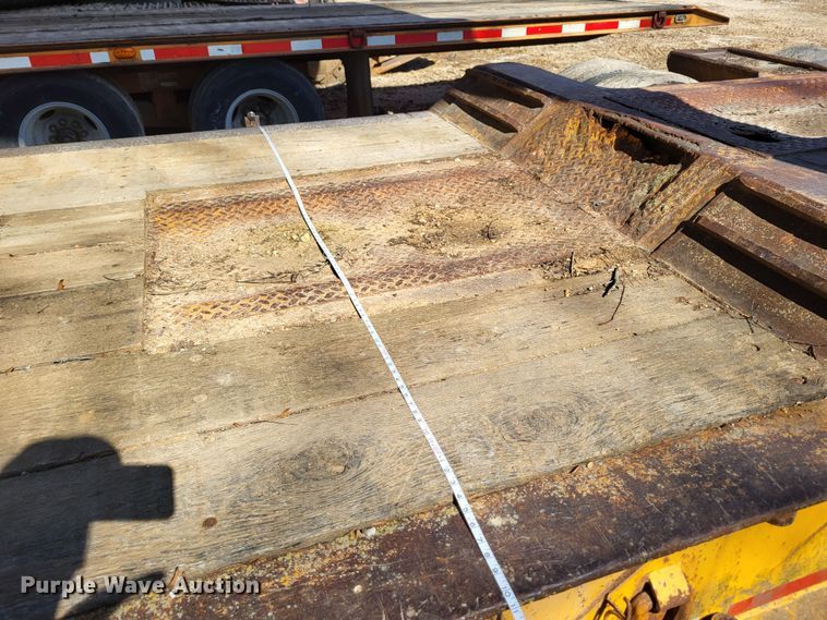 image for item DO3577 1982 Load King 503DR  drop deck trailer