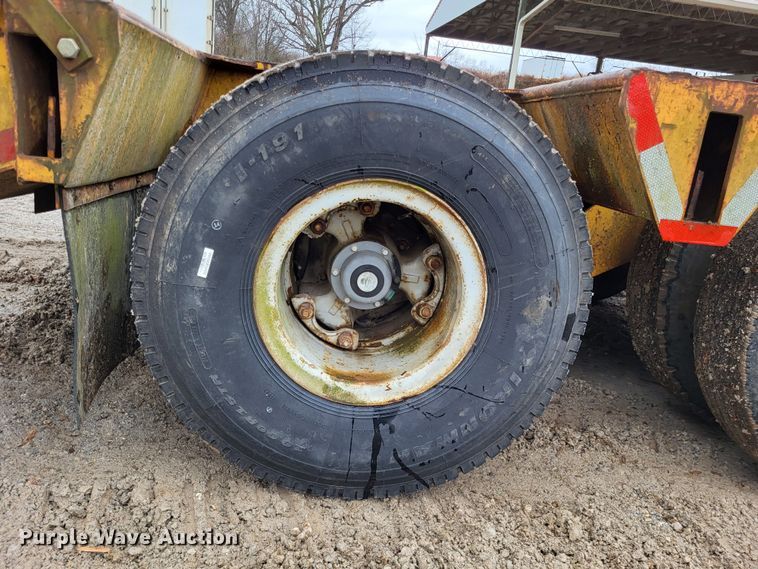 image for item DO3577 1982 Load King 503DR  drop deck trailer