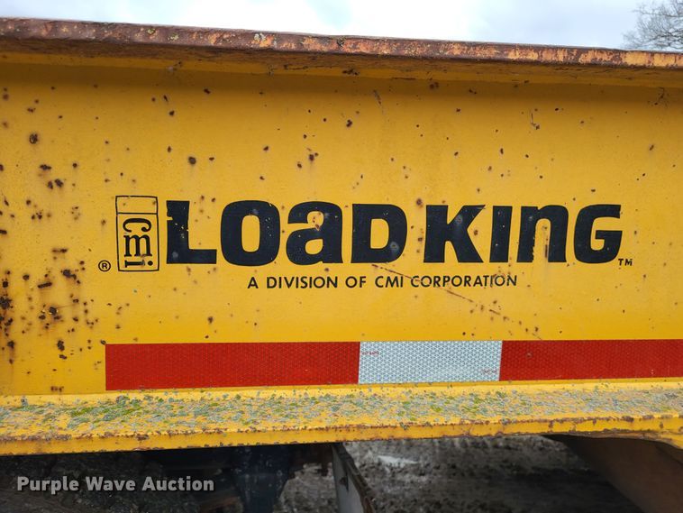 image for item DO3577 1982 Load King 503DR  drop deck trailer