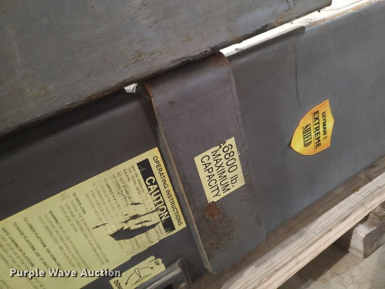 image for item DO3801 2013 Leyman FXD68PDD-8684RR  end gate lift