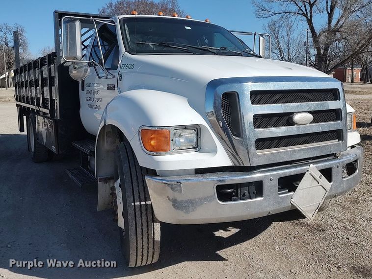 image for item DO3833 2008 Ford F750 Super Duty  flatbed truck