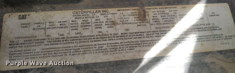 image for item DO3833 2008 Ford F750 Super Duty  flatbed truck