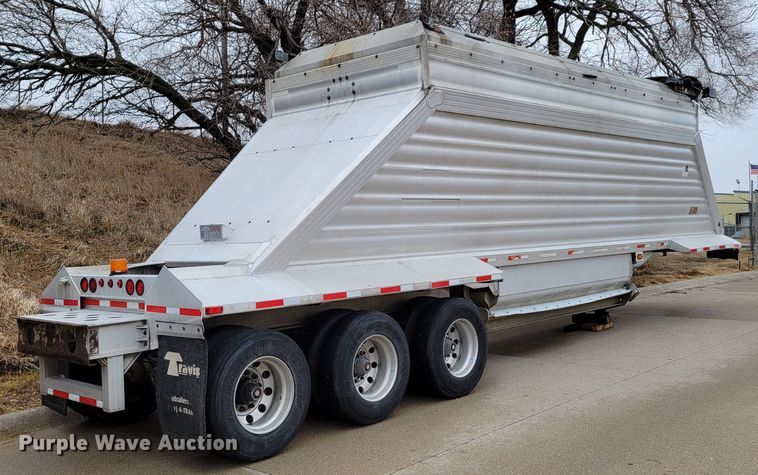 image for item DO4175 2007 Travis S/102  bottom dump trailer