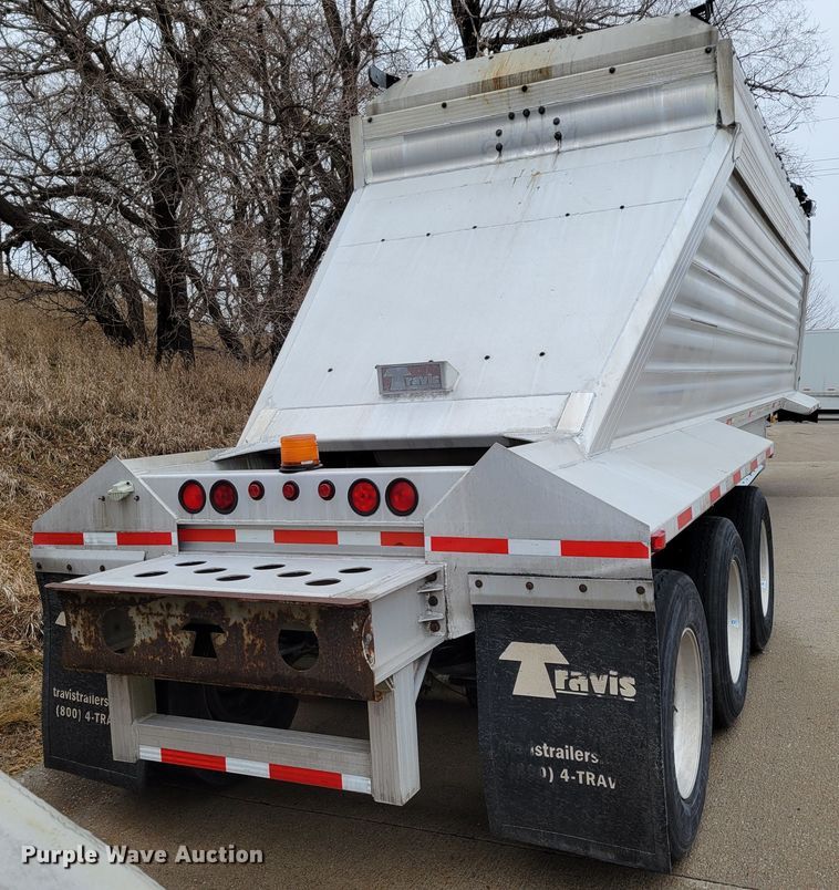 image for item DO4175 2007 Travis S/102  bottom dump trailer