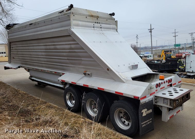 image for item DO4175 2007 Travis S/102  bottom dump trailer