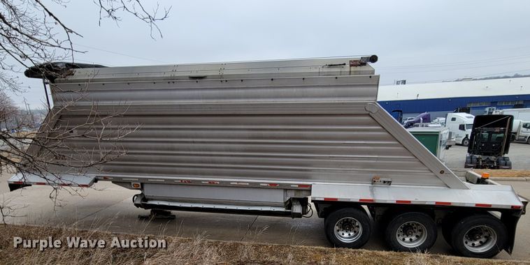 image for item DO4175 2007 Travis S/102  bottom dump trailer