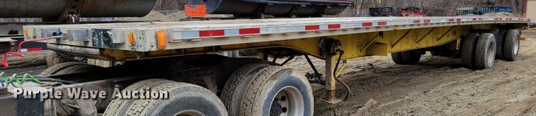image for item DO4194 1997 Transcraft Eagle W2 50XI02  flatbed trailer