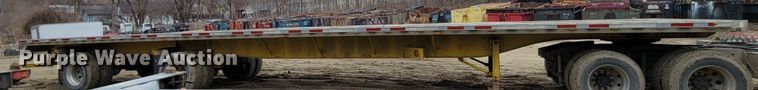 image for item DO4194 1997 Transcraft Eagle W2 50XI02  flatbed trailer