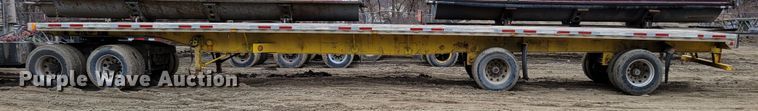 image for item DO4194 1997 Transcraft Eagle W2 50XI02  flatbed trailer