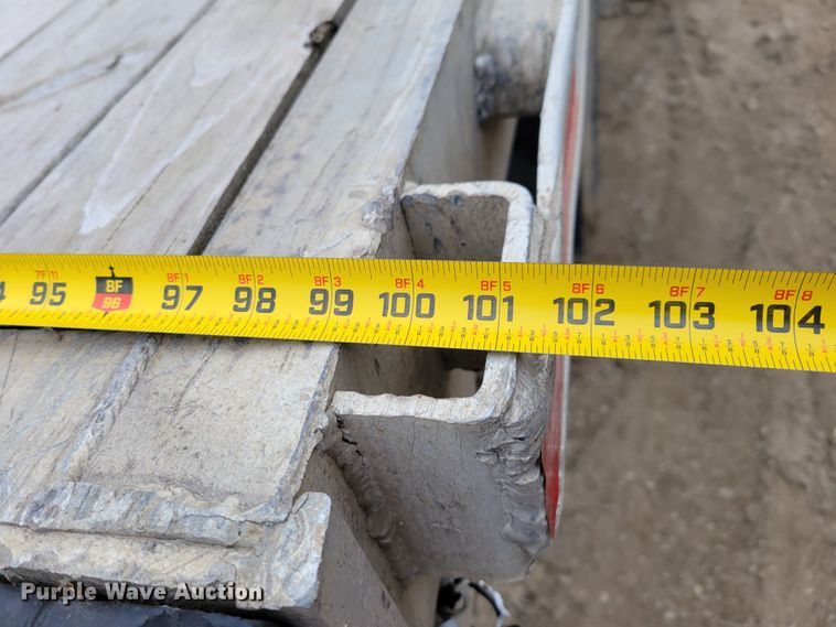 image for item DO4194 1997 Transcraft Eagle W2 50XI02  flatbed trailer