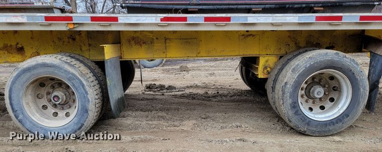 image for item DO4194 1997 Transcraft Eagle W2 50XI02  flatbed trailer