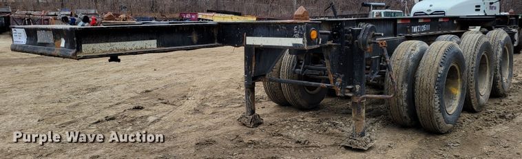 image for item DO4195 1990 Reinke  container trailer