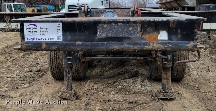 image for item DO4195 1990 Reinke  container trailer