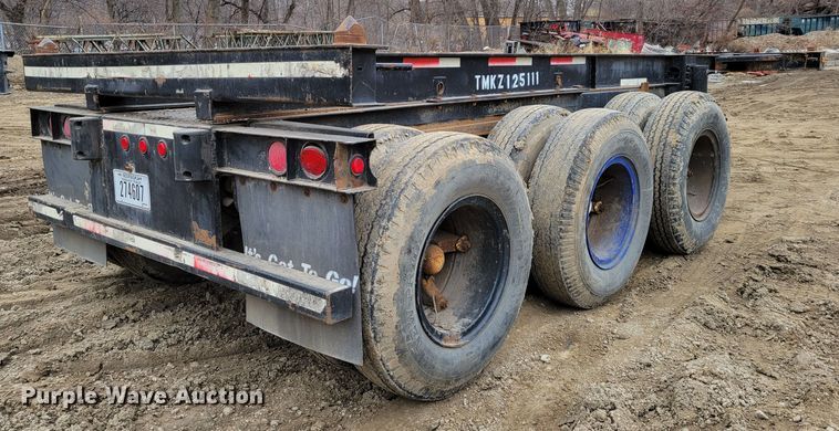 image for item DO4195 1990 Reinke  container trailer