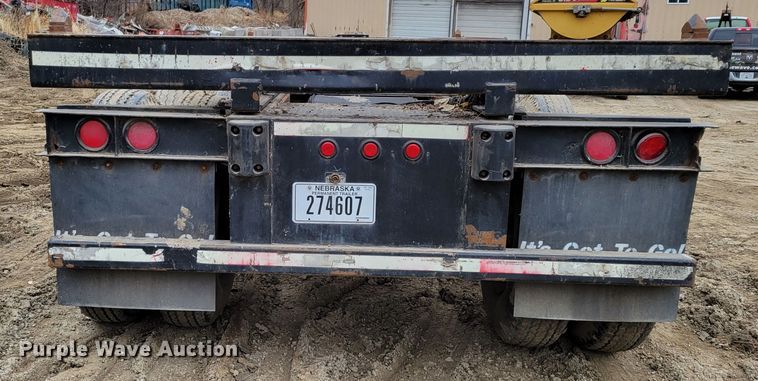 image for item DO4195 1990 Reinke  container trailer