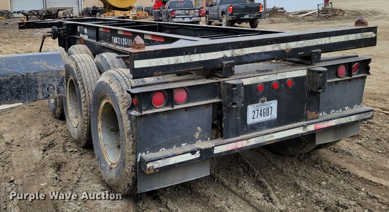 image for item DO4195 1990 Reinke  container trailer