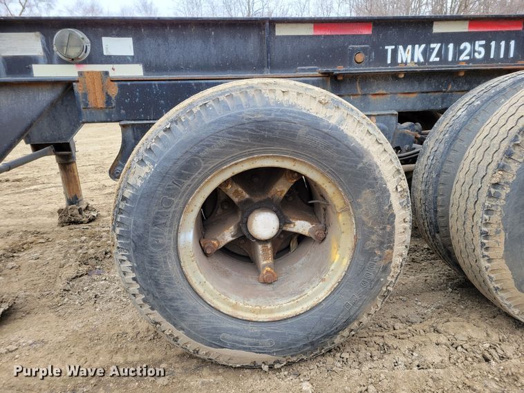 image for item DO4195 1990 Reinke  container trailer