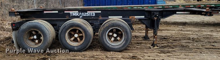 image for item DO4196 1991 Monon  roll-off container trailer