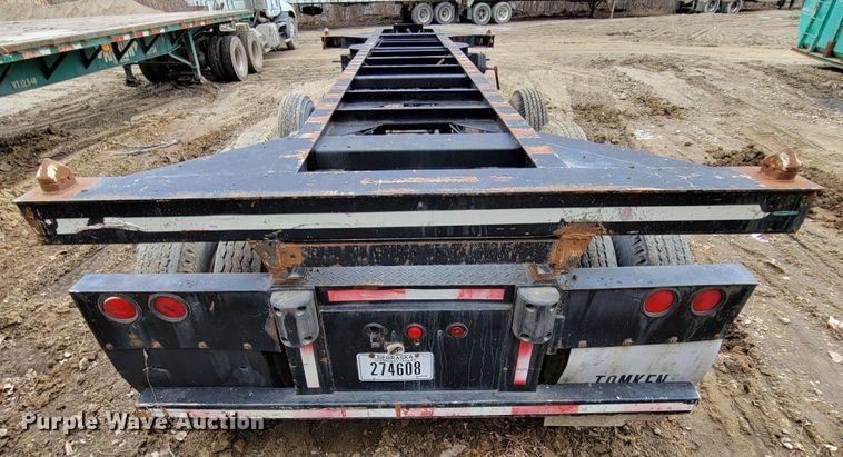 image for item DO4196 1991 Monon  roll-off container trailer