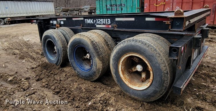 image for item DO4196 1991 Monon  roll-off container trailer