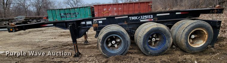 image for item DO4196 1991 Monon  roll-off container trailer