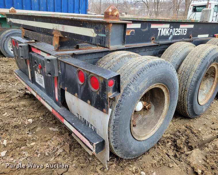 image for item DO4196 1991 Monon  roll-off container trailer