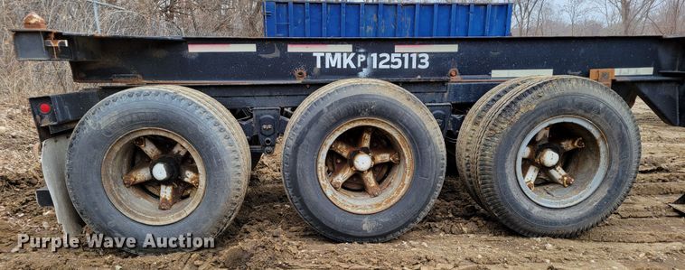 image for item DO4196 1991 Monon  roll-off container trailer