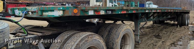 image for item DO4197 1998 Fontaine FTW-5-8048SLAWK  flatbed trailer