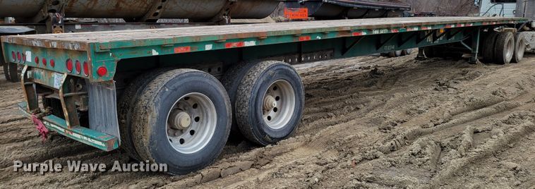 image for item DO4197 1998 Fontaine FTW-5-8048SLAWK  flatbed trailer