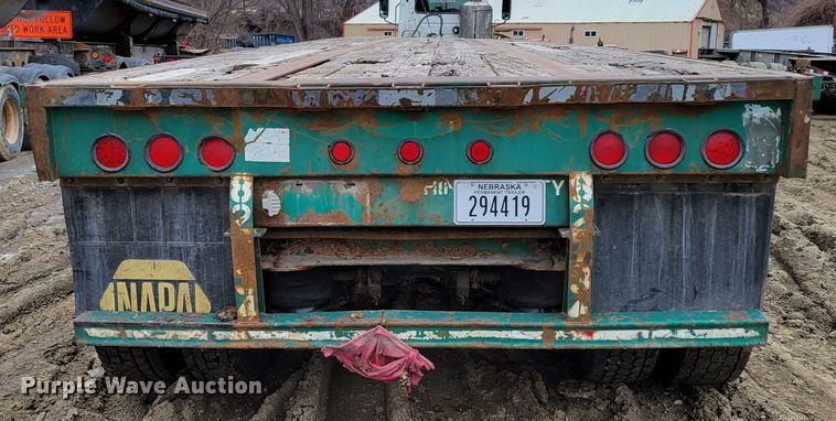 image for item DO4197 1998 Fontaine FTW-5-8048SLAWK  flatbed trailer
