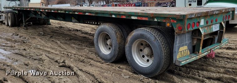 image for item DO4197 1998 Fontaine FTW-5-8048SLAWK  flatbed trailer