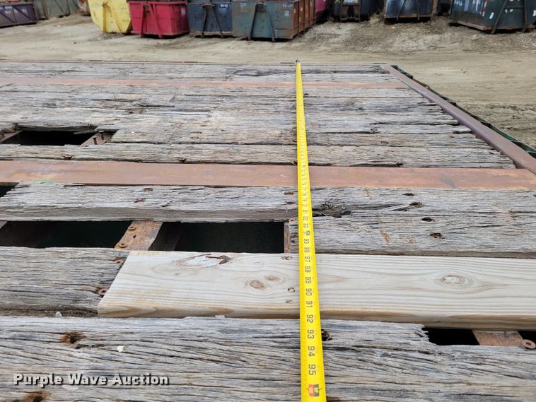 image for item DO4197 1998 Fontaine FTW-5-8048SLAWK  flatbed trailer