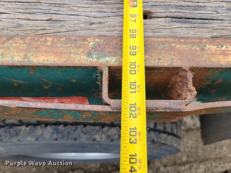 image for item DO4197 1998 Fontaine FTW-5-8048SLAWK  flatbed trailer