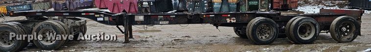 image for item DO4209 2001 Pratt GN2040EZ  container trailer