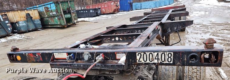 image for item DO4209 2001 Pratt GN2040EZ  container trailer