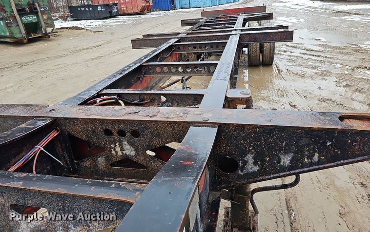 image for item DO4209 2001 Pratt GN2040EZ  container trailer