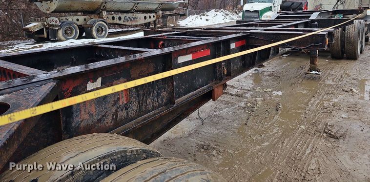 image for item DO4209 2001 Pratt GN2040EZ  container trailer