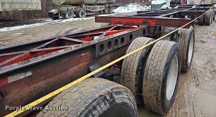 image for item DO4209 2001 Pratt GN2040EZ  container trailer