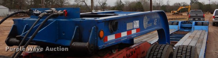 image for item DP8617 1989 Trail King TS70MDG-483  lowboy equipment trailer